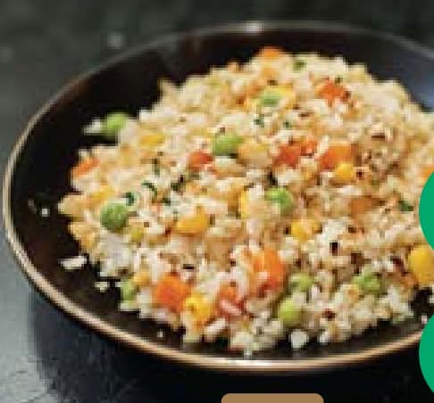 Vegetarian Fried Rice (V)素炒飯